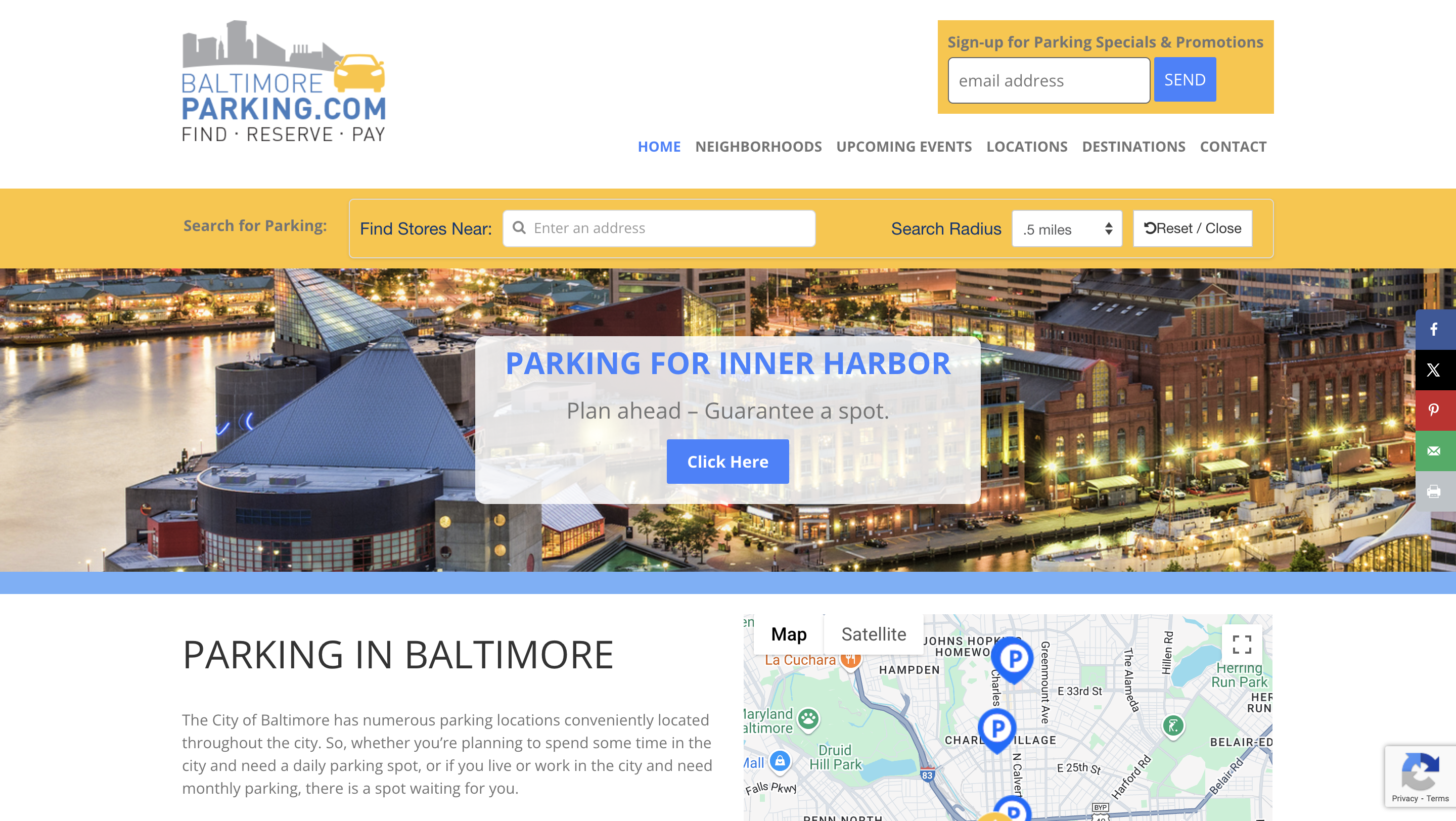 
    Baltimore Parking Screenshot