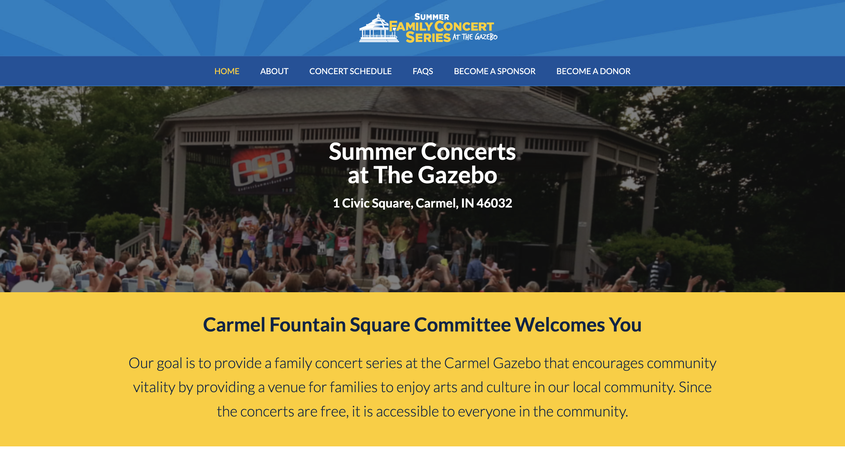 
    Carmel Gazebo Concerts